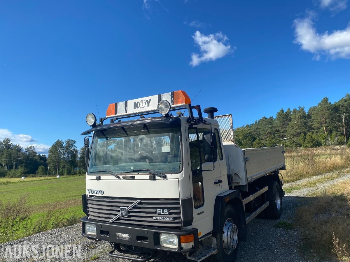 1992 Volvo FL6 Med 3-Veis tipp