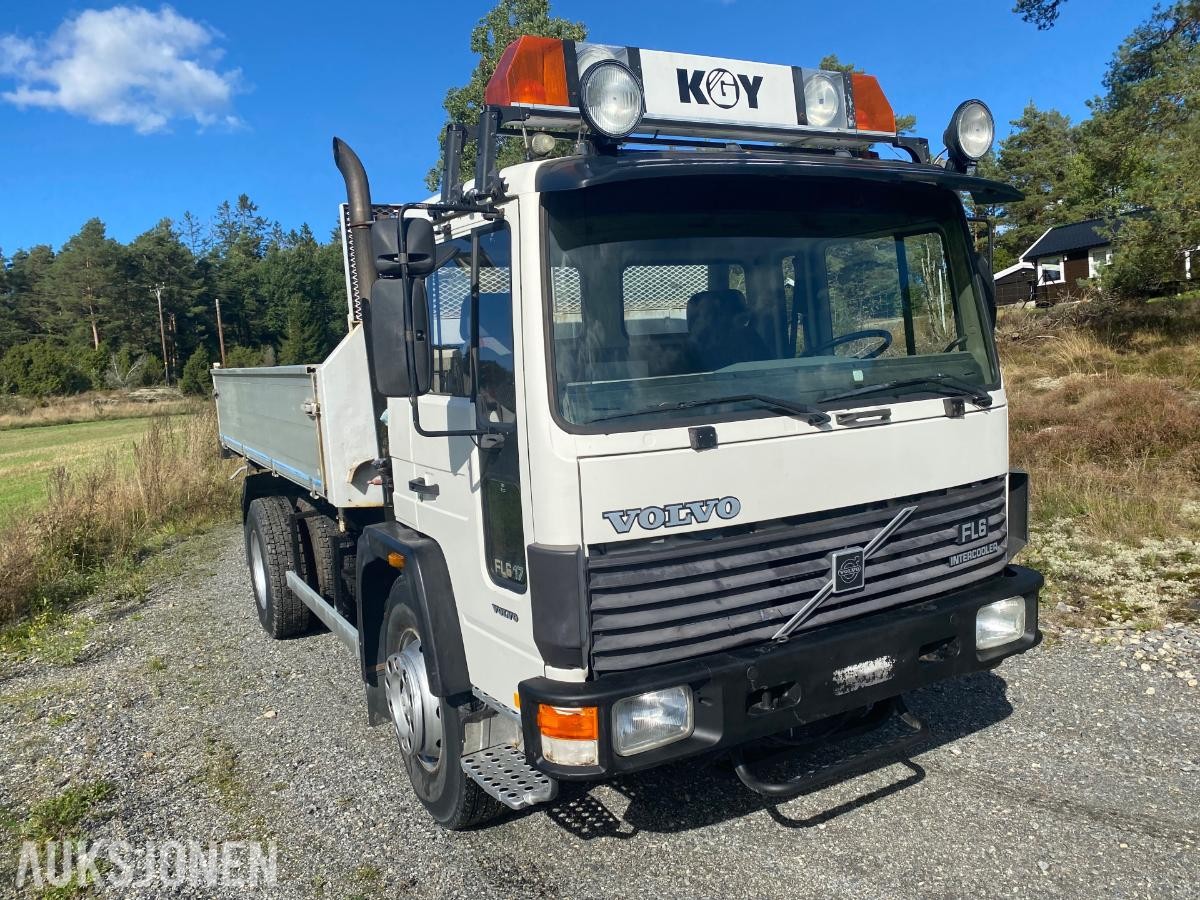 1992 Volvo FL6 Med 3-Veis tipp