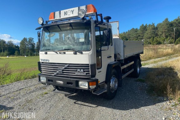 1992 Volvo FL6 Med 3-Veis tipp