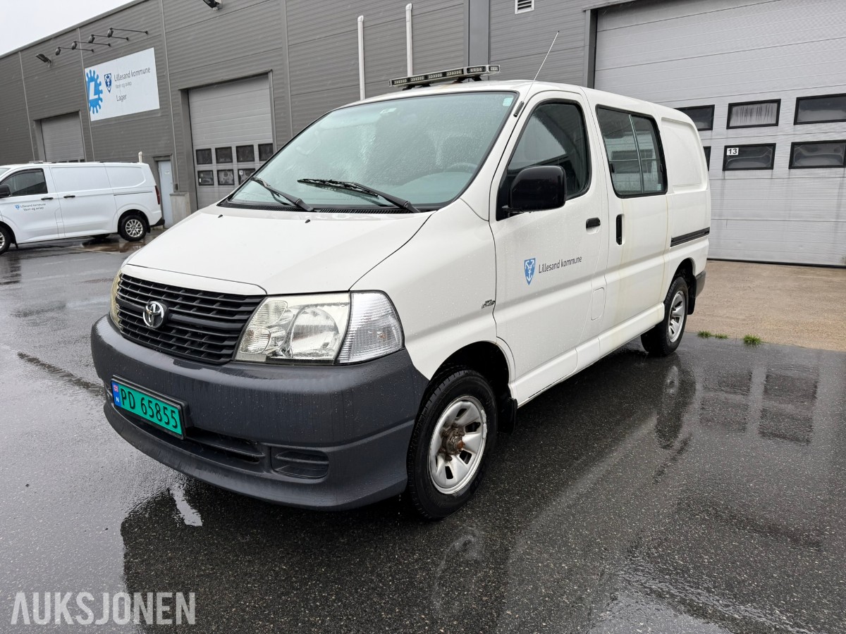 2006 Toyota HIACE 2.5-117 D 4WD - 90000 km - REP OBJEKT