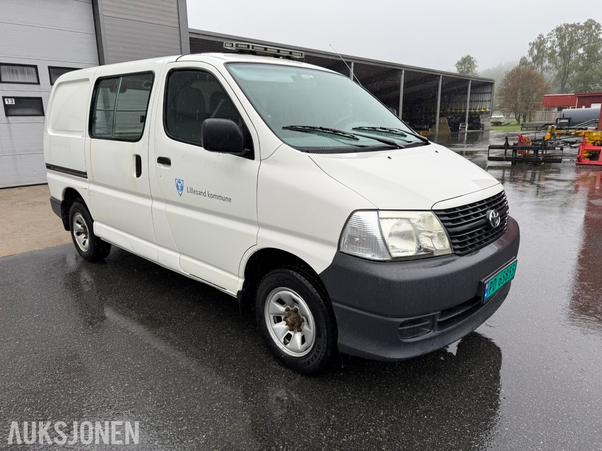 2006 Toyota HIACE 2.5-117 D 4WD - 90000 km - REP OBJEKT