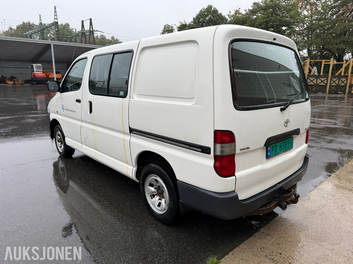 2006 Toyota HIACE 2.5-117 D 4WD - 90000 km - REP OBJEKT