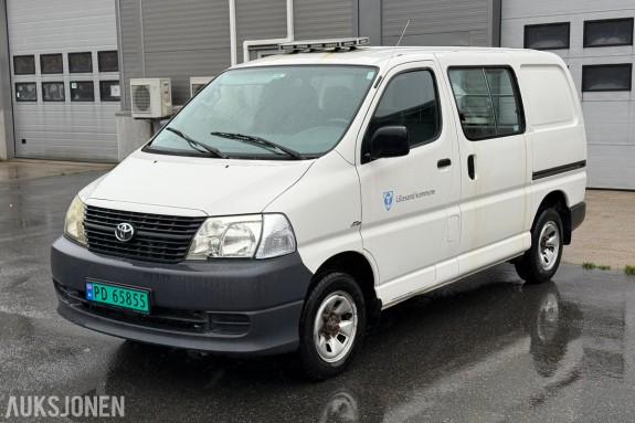 2006 Toyota HIACE 2.5-117 D 4WD - 90000 km - REP OBJEKT