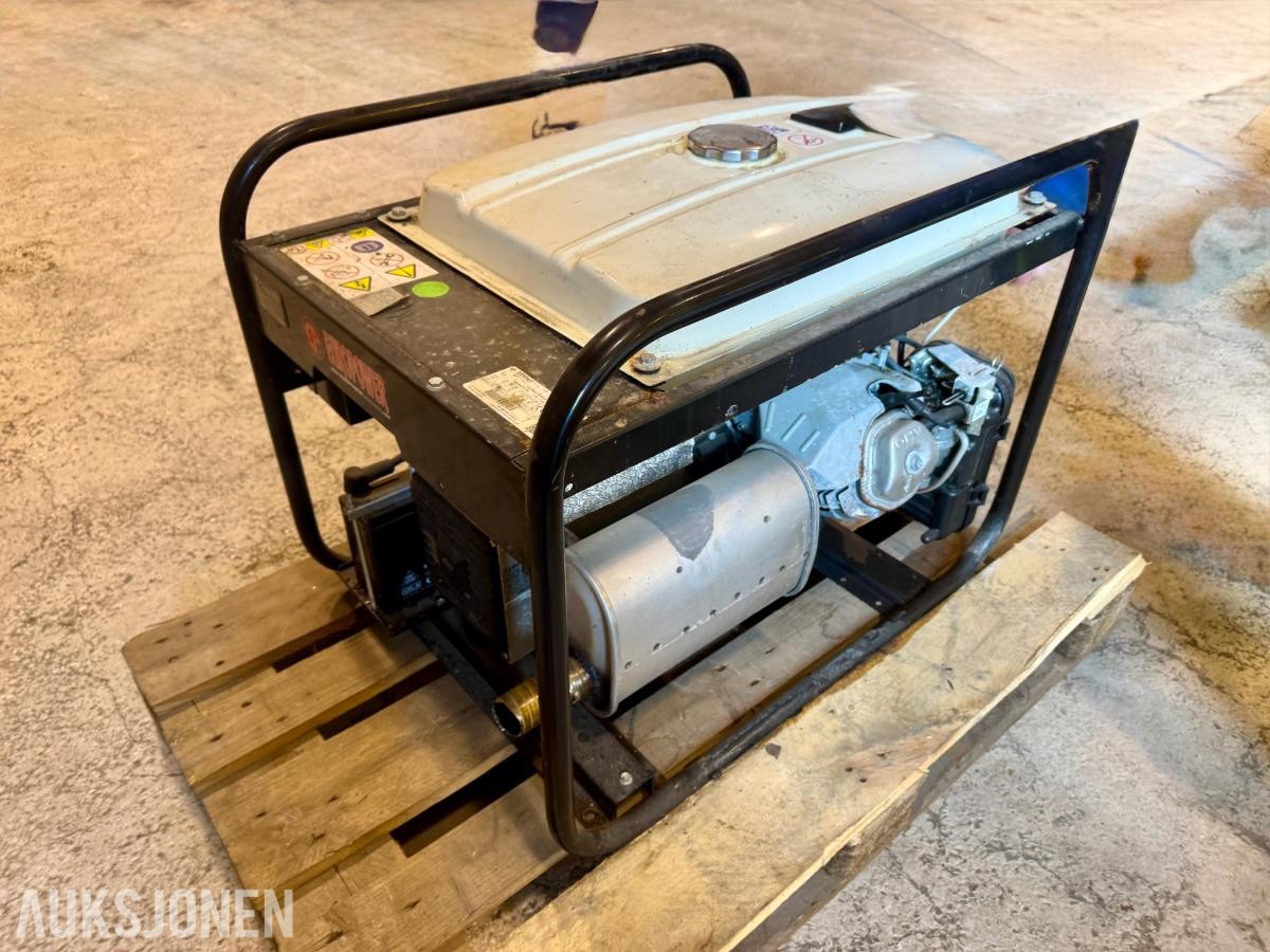 Europower EP6500TE-25 bensinaggregat – Timer: 336