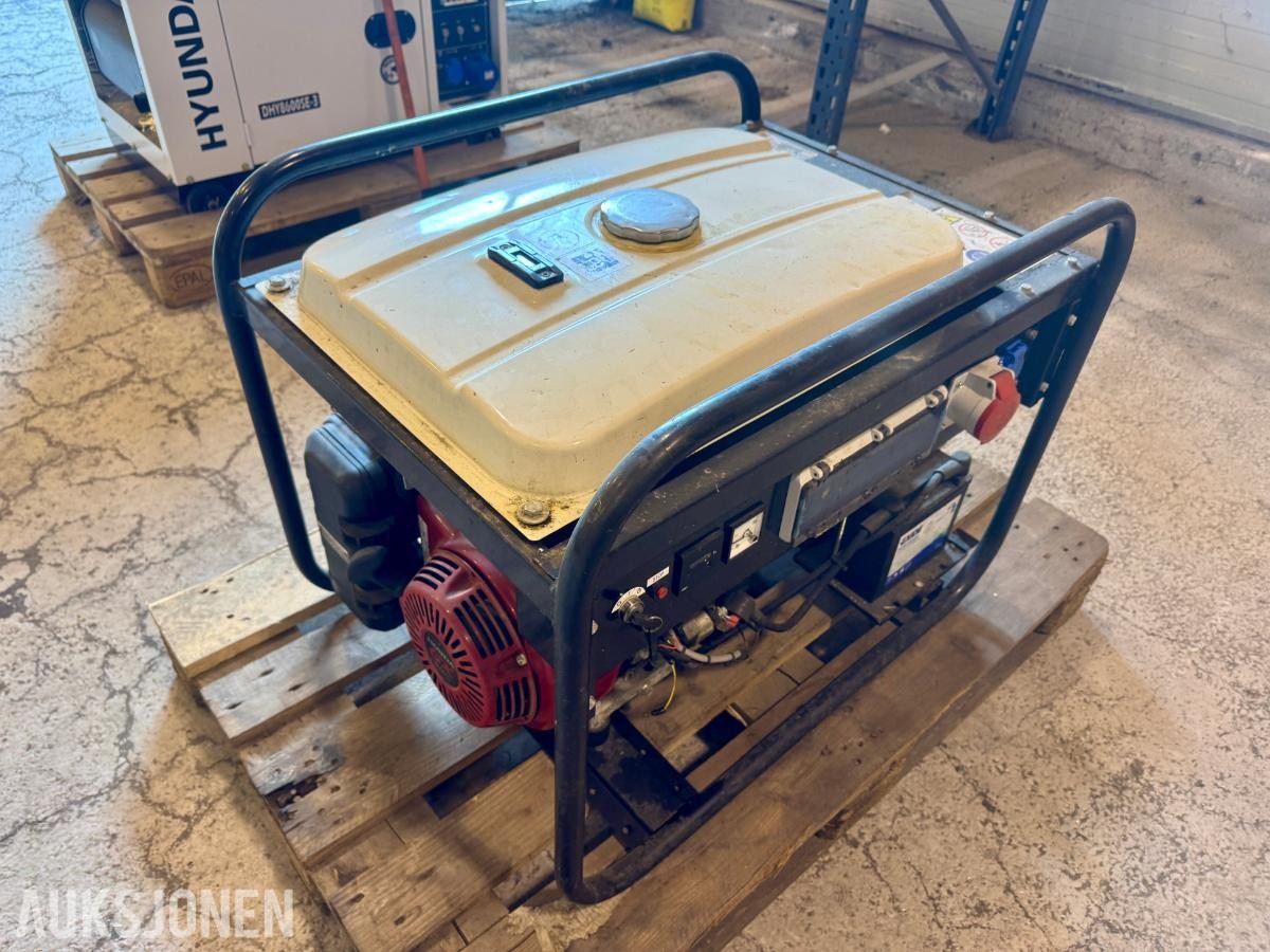 Europower EP6500TE-25 bensinaggregat – Timer: 336