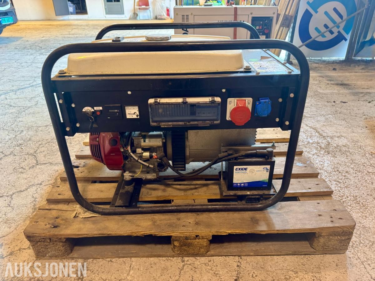 Europower EP6500TE-25 bensinaggregat – Timer: 336