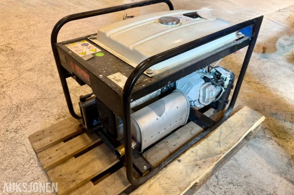 Europower EP6500TE-25 bensinaggregat – Timer: 336