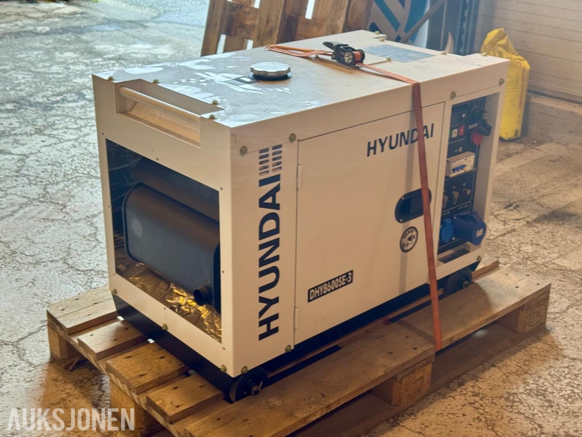 2023 Hyundai DHY8600SE-3 dieselaggregat