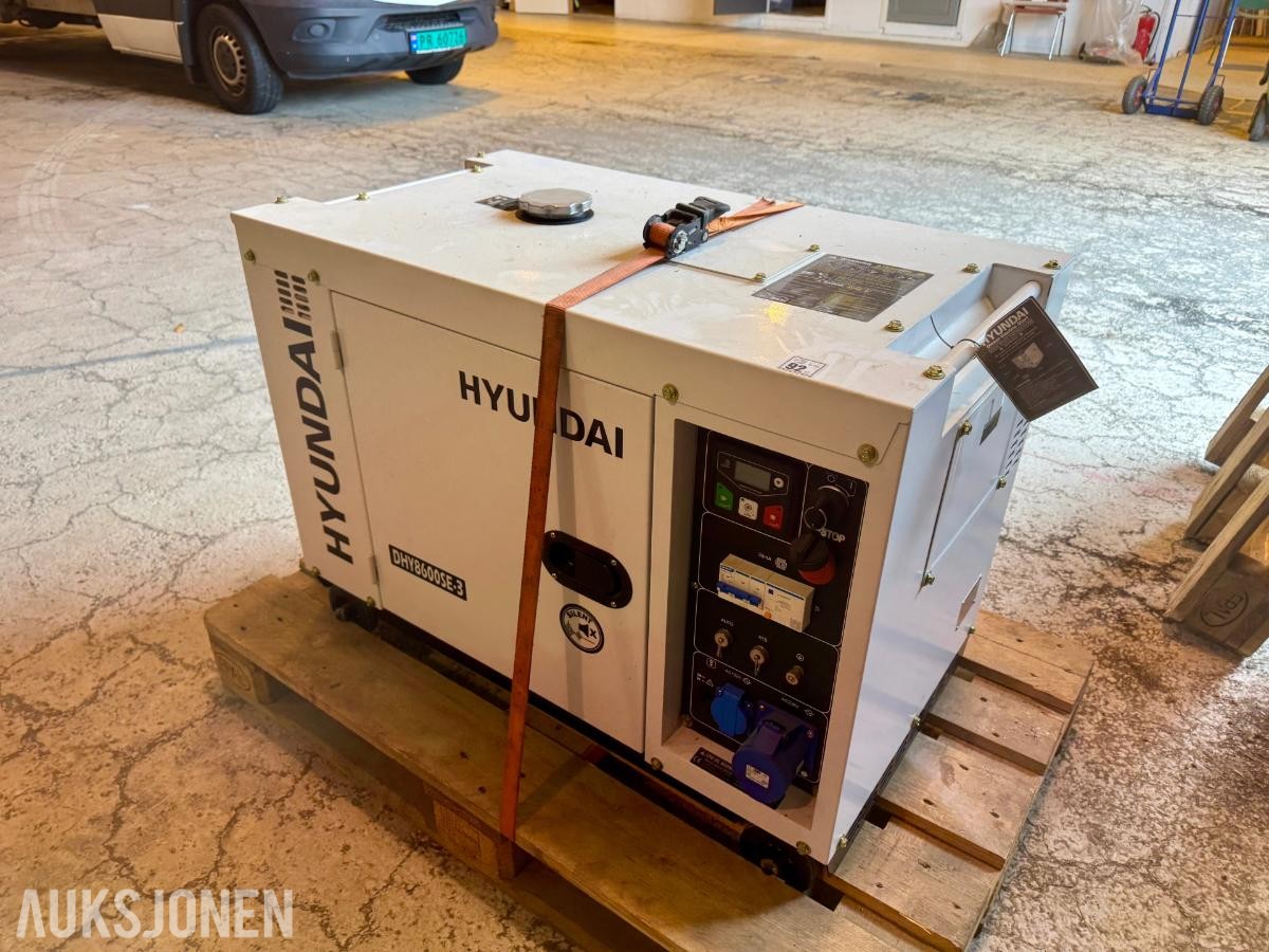 2023 Hyundai DHY8600SE-3 dieselaggregat