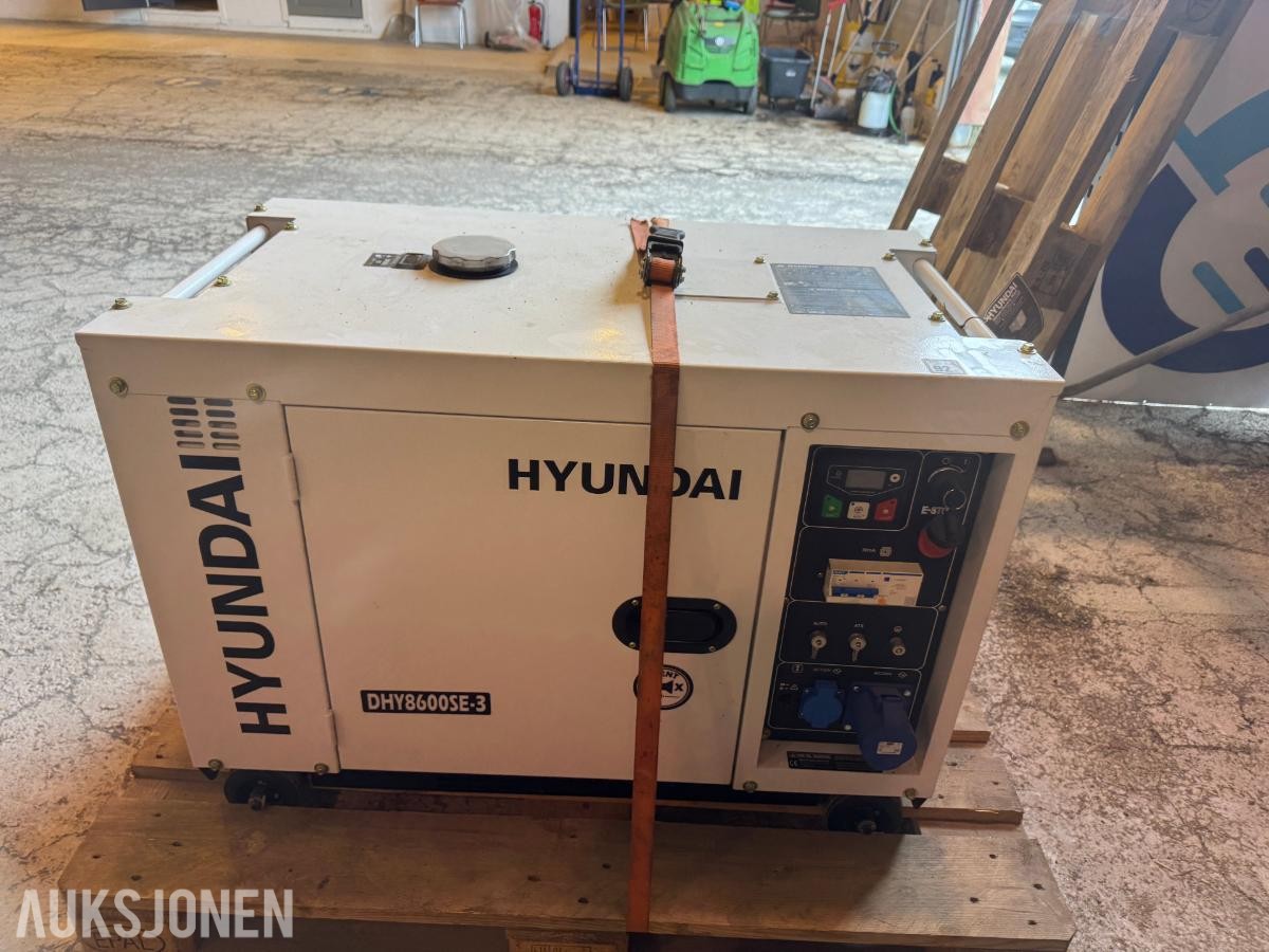 2023 Hyundai DHY8600SE-3 dieselaggregat