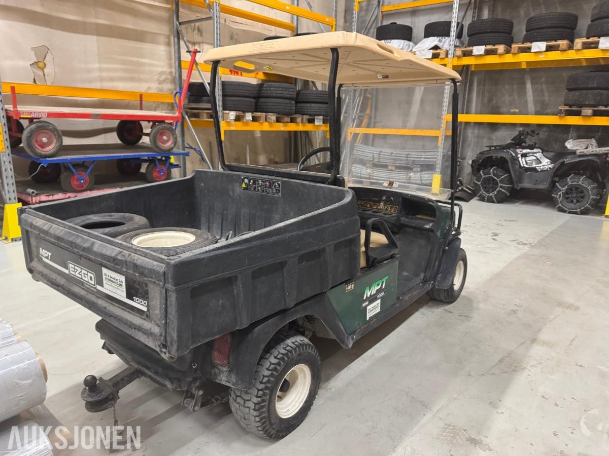 EZGO MPT 1000 elektrisk golfbil / arbeidsbil med tipp