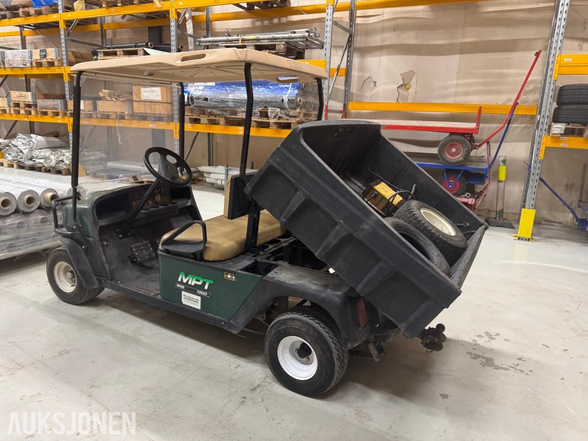 EZGO MPT 1000 elektrisk golfbil / arbeidsbil med tipp