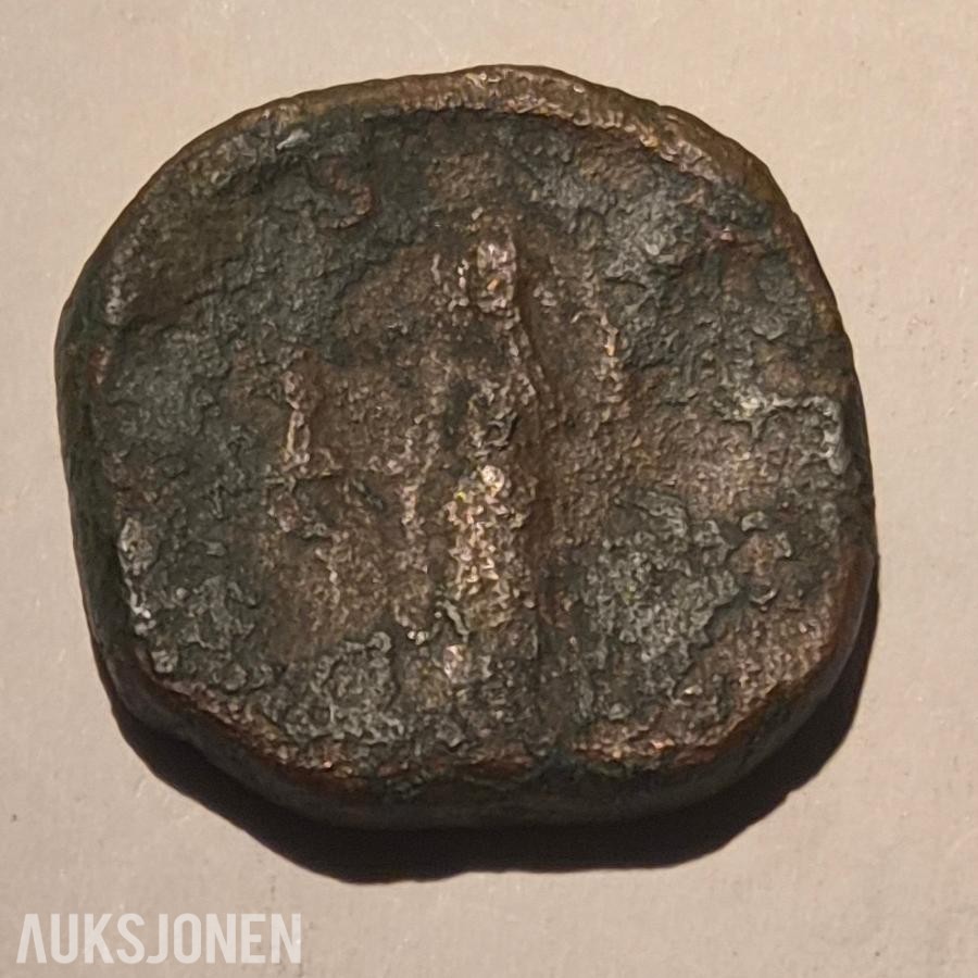 Romersk mynt, Ca 1700 år gammel