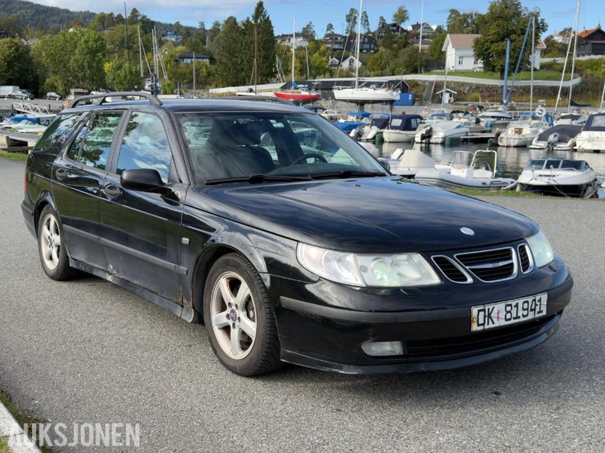 2004 Saab 9-5 2.0, Automat, Hengerfeste, Skinnseter, S+V dekk