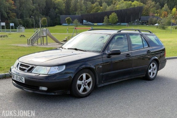 2004 Saab 9-5 2.0, Automat, Hengerfeste, Skinnseter, S+V dekk