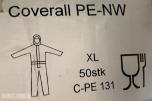 ENGANGSDRESSER / BESKYTTELSESDRESSER COVERALL PE-NW XL – 50 STK – NYE