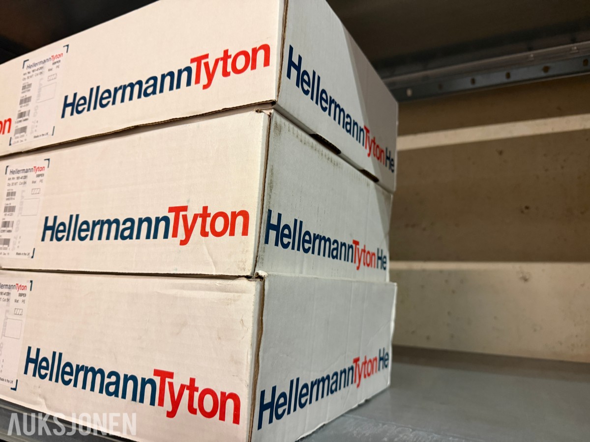 HELLERMANNTYTON SBPE9 SPIRALBESKYTTELSE – 3 UBRUKTE PAKKER / TOTALT 90 METER