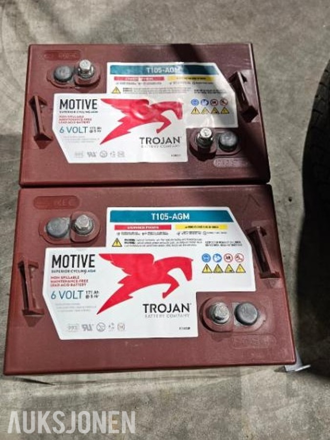 2024 Trojan lift batterier 6 volt