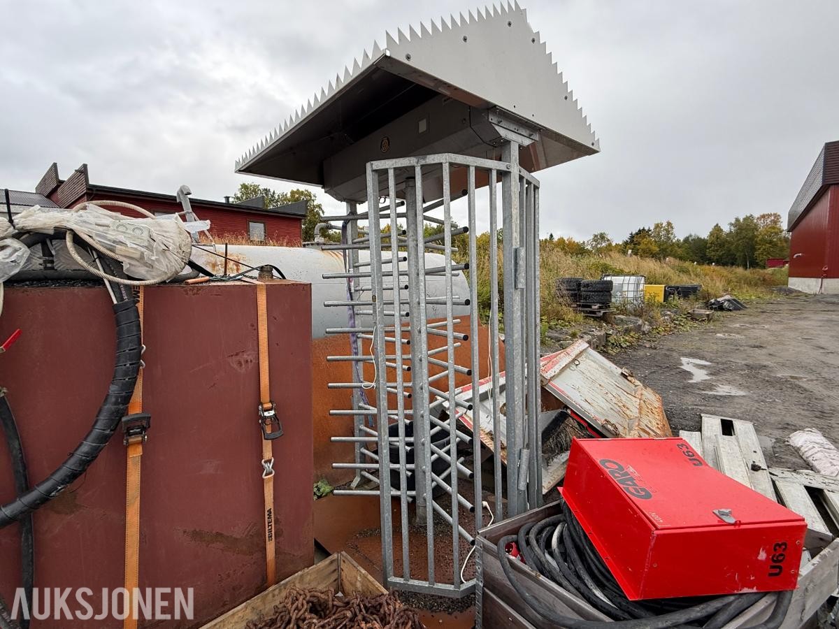 Halsang automatisk rondell - sikkerhetsport