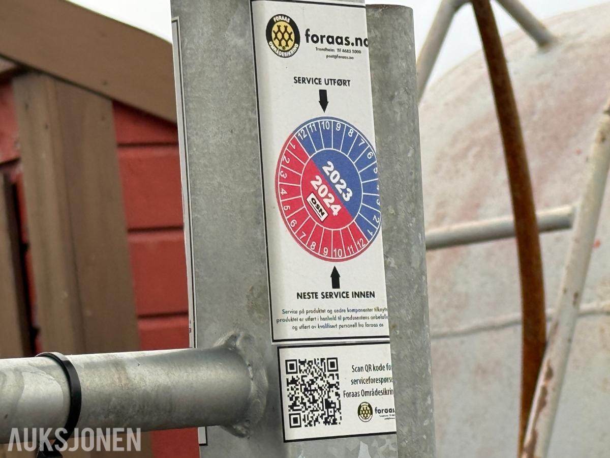 Halsang automatisk rondell - sikkerhetsport