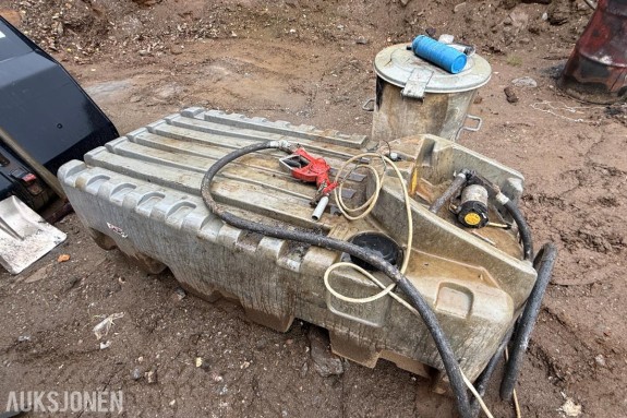 Selecta 400L 12V Dieseltank med pumpe