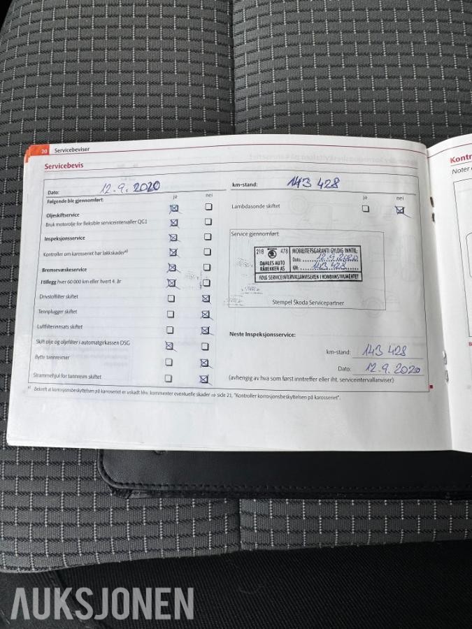 2011 Skoda Superb 2.0 TDI 140hk Automat, Cruisekontroll, Hengerfeste, S+V dekk