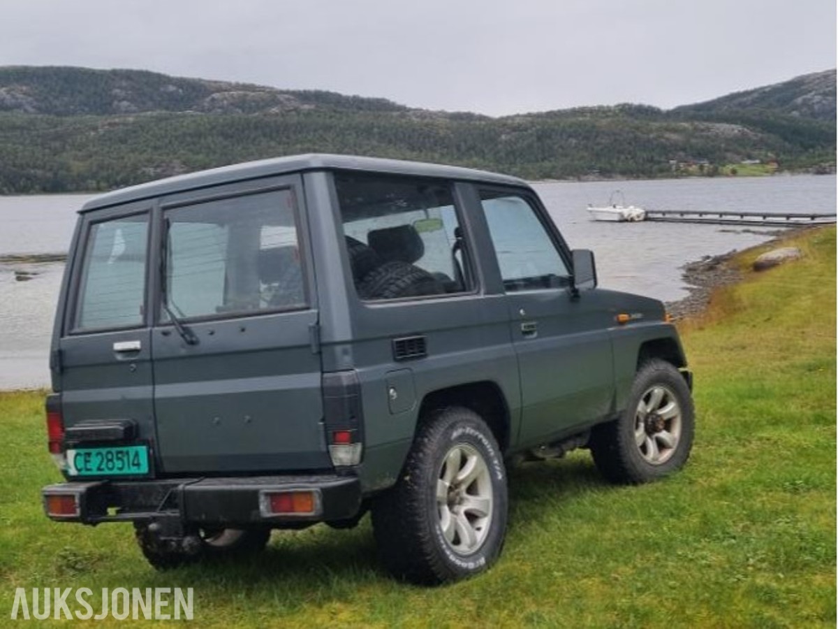 1986 TOYOTA LAND CRUISER 2.4 DIESEL NYLIG EU-GODKJENT