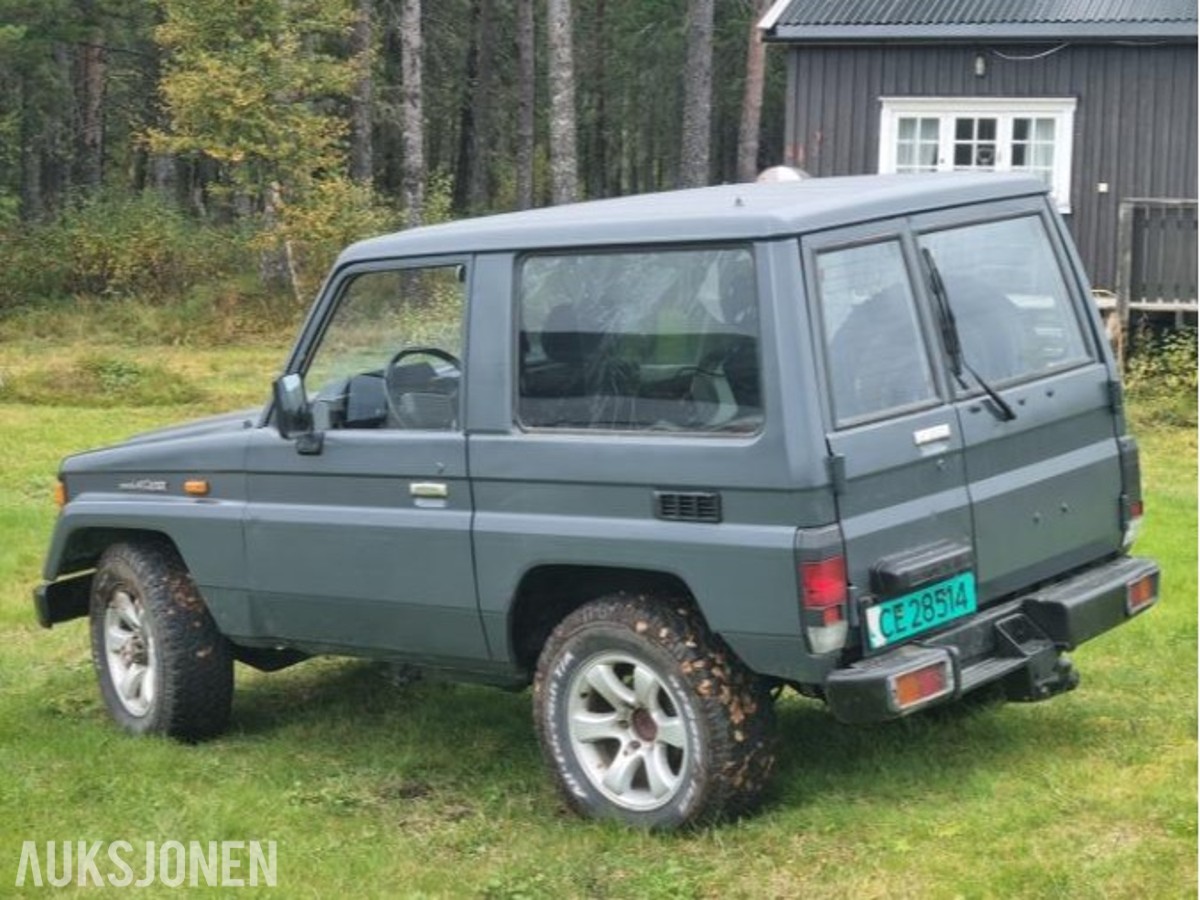 1986 TOYOTA LAND CRUISER 2.4 DIESEL NYLIG EU-GODKJENT