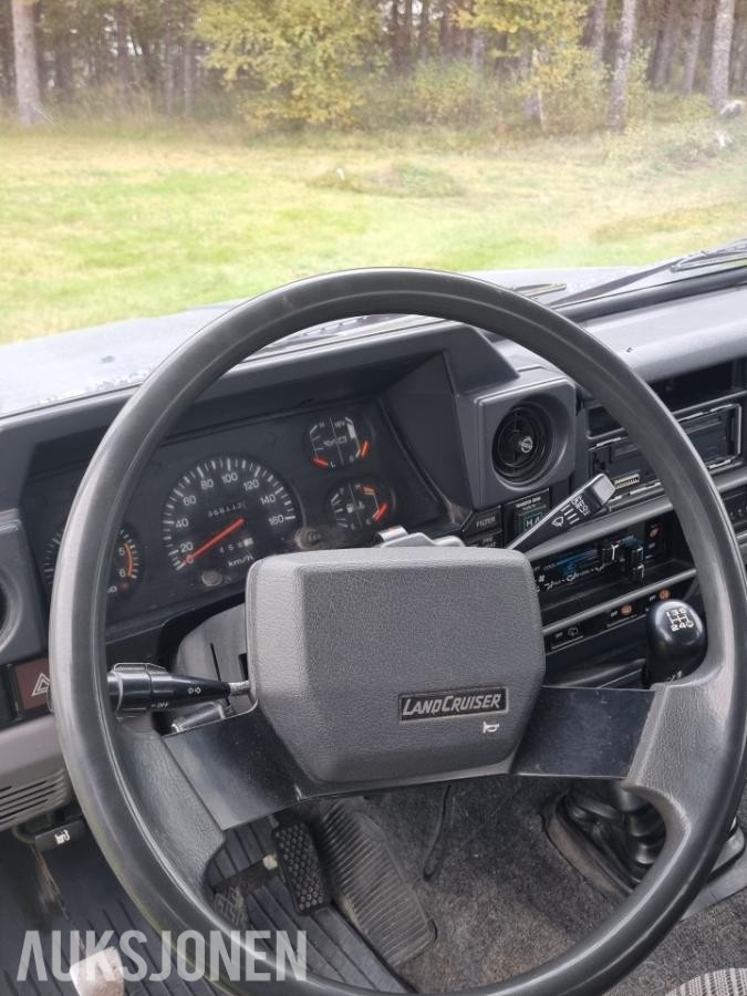 1986 TOYOTA LAND CRUISER 2.4 DIESEL NYLIG EU-GODKJENT