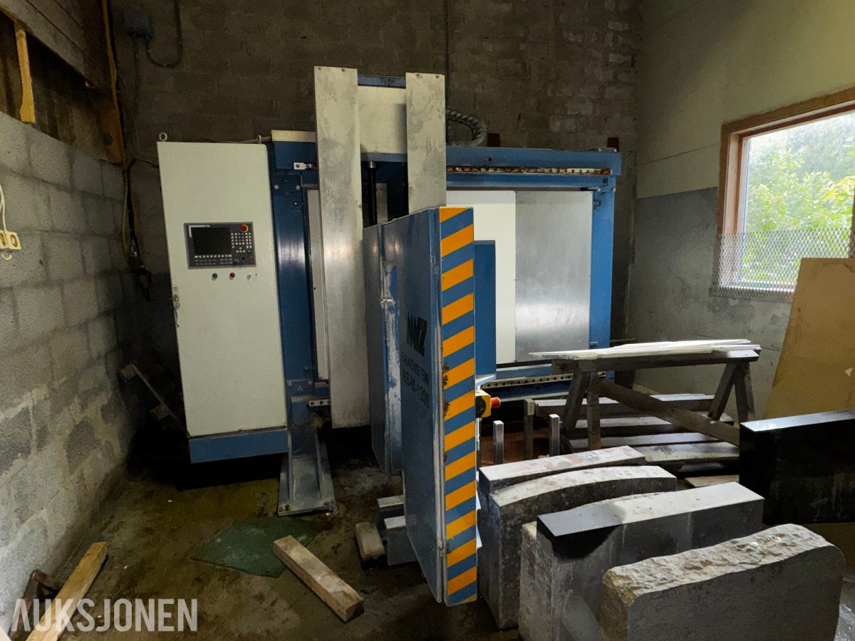2009 MVZ Joh. Falkenstein Maschinenbau und Verzahntechnik KS-M-1200 - Wiresag / Steinsag