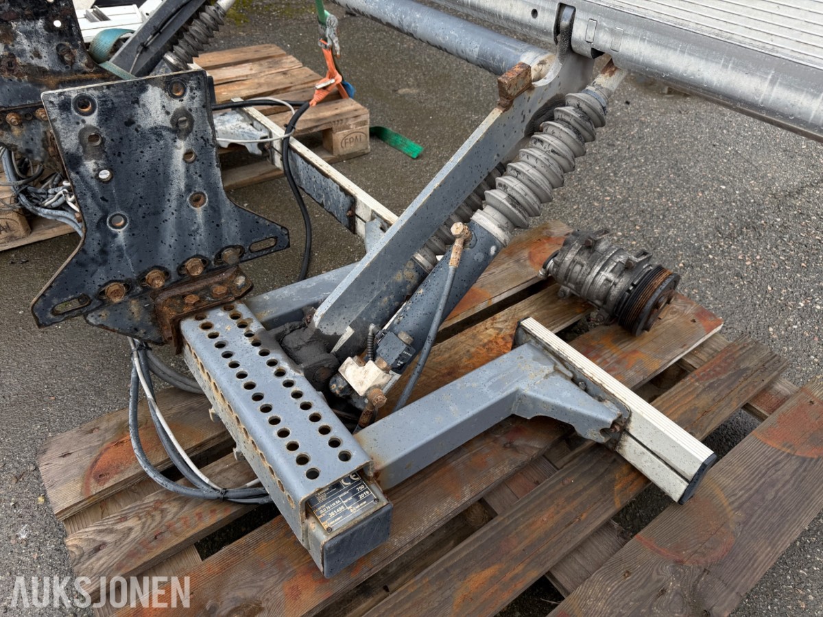 2019 Zepro bakløfter for lastebil, 750kg kapasitet