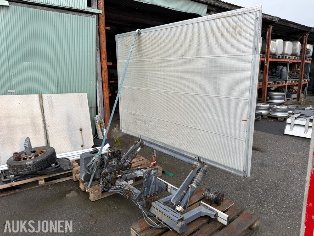 2019 Zepro bakløfter for lastebil, 750kg kapasitet