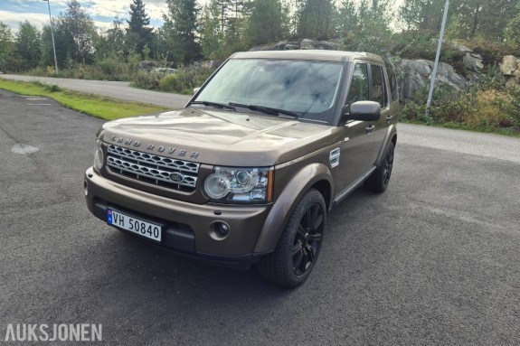 2011 Land Rover Discovery 4 3.0 245hk  4WD lav km stand automat hengerfeste eu ok 08.2028 