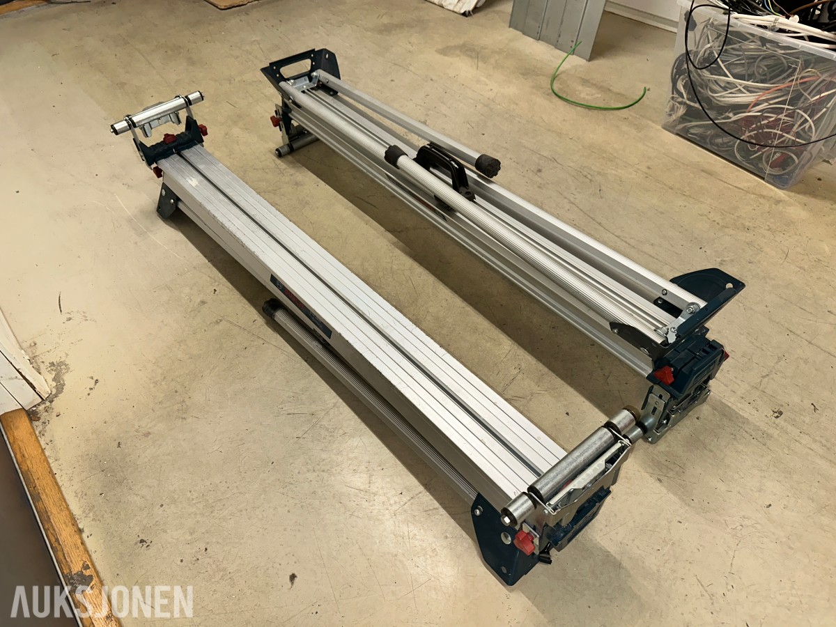 2 stk. Bosch GTA 3800 arbeidsbord / sagbord