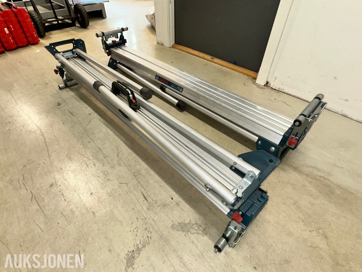 2 stk. Bosch GTA 3800 arbeidsbord / sagbord