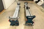2 stk. Bosch GTA 3800 arbeidsbord / sagbord