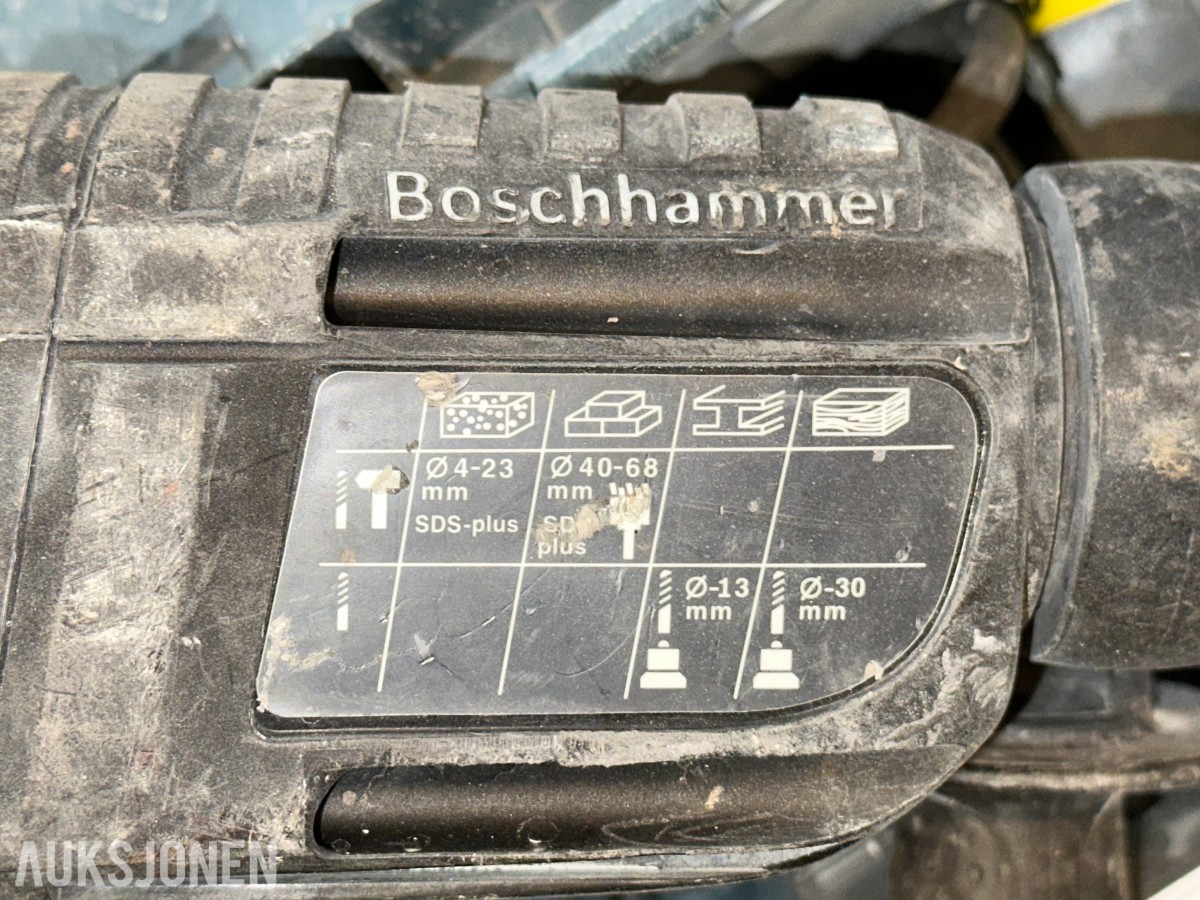 Bosch, Milwaukee, Hitachi og Fein 6 elektroverktøy
