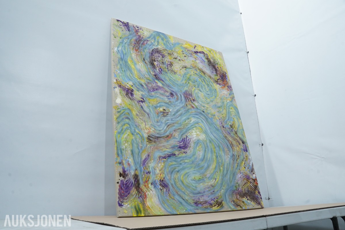 Tyra Tingleff - abstrakt maleri, 2020