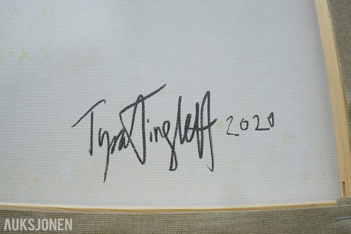 Tyra Tingleff - abstrakt maleri, 2020