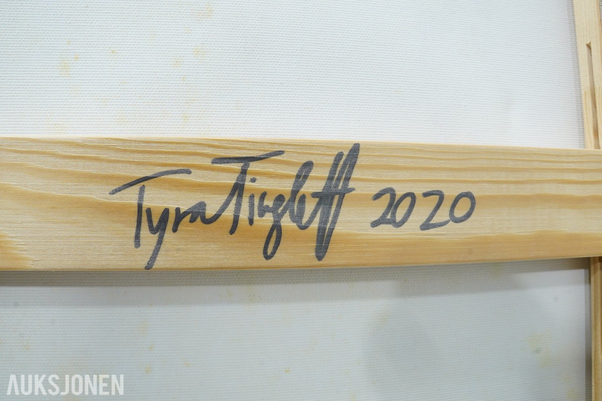 Tyra Tingleff - abstrakt maleri, 2020