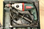 Bosch, Metabo, AEG og Hilti elektroverktøy med pipesett og tilbehør