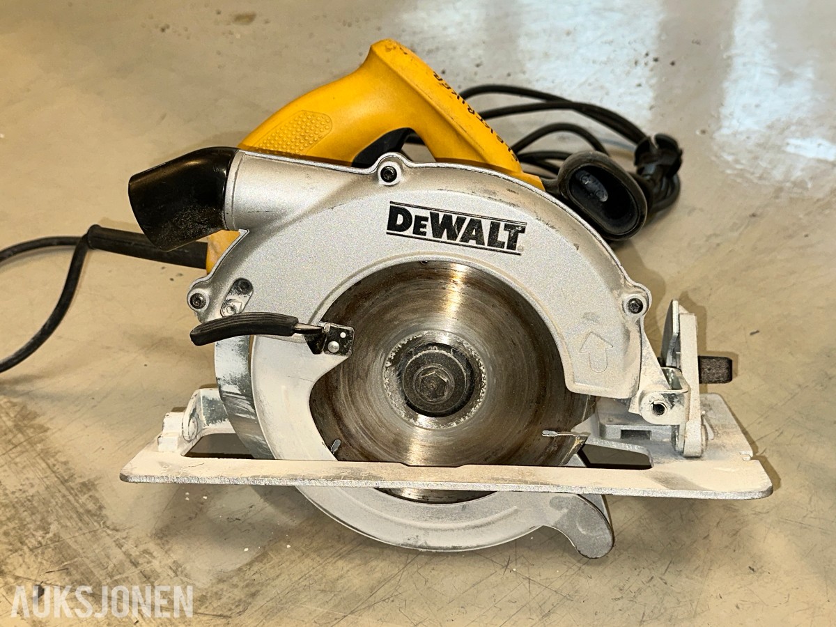 2 stk. DeWalt sirkelsager – D23550-QS og DWE550-QS