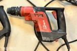 Hilti, DeWalt og Bosch 8 stk. bor-/kombihammere