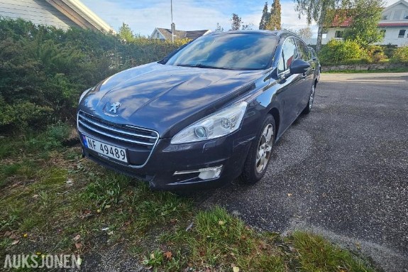 2011 Peugeot 508 1.6 Diesel 111HK Soltak, Reparasjonsobjekt EU ok til 02.2027