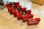 6 stk. Hilti bor-/kombihammere med kofferter