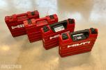 4 stk. Hilti boremaskiner med transportkofferter