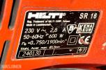 5 stk. Hilti SR16 slagdriller med kofferter og tilbehør