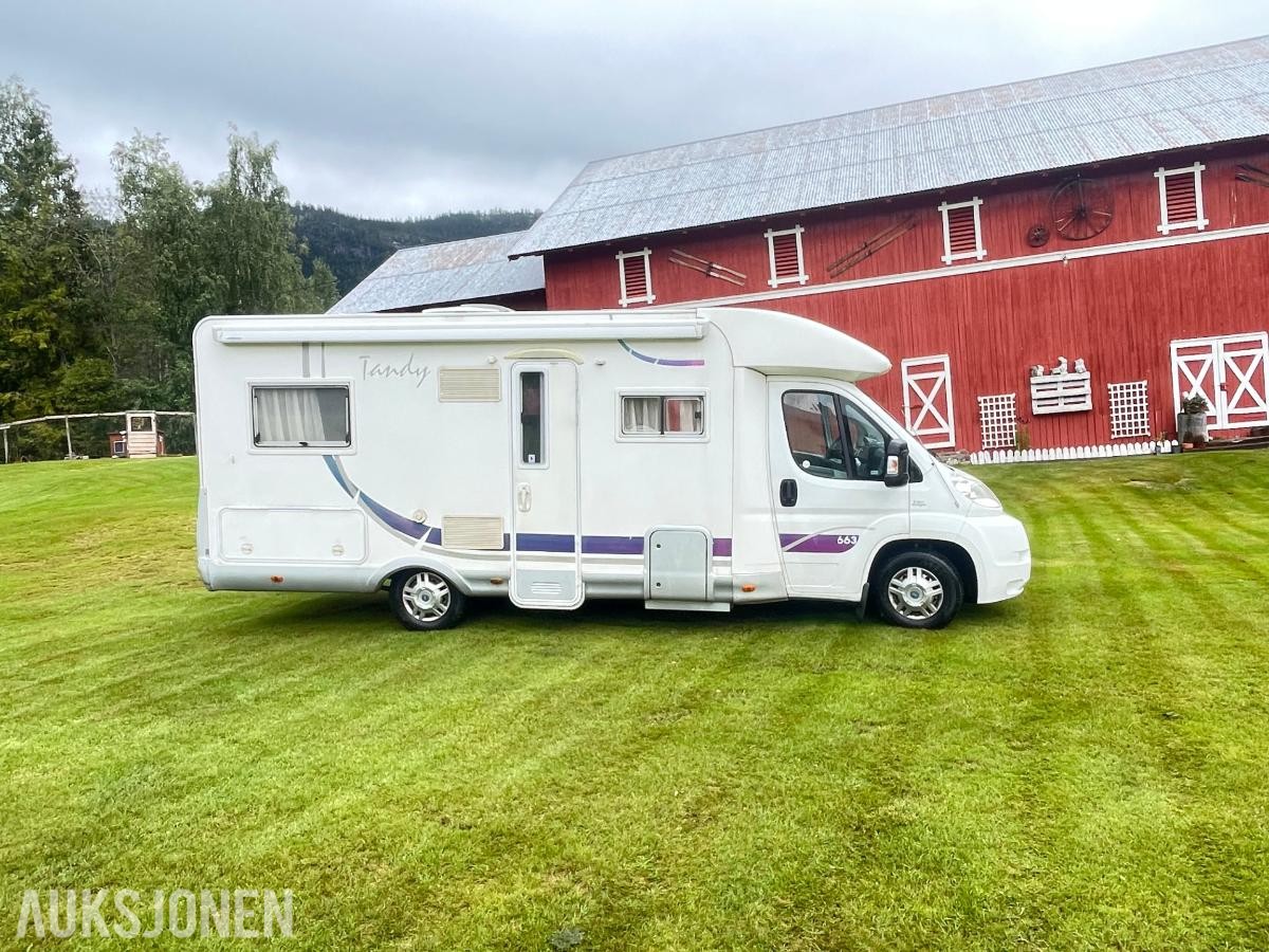 2007 Fiat Campingbil (Sea) Nuovo X250 (663 Tandy). EU godkjent 29.07.2026