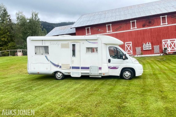 2007 Fiat Campingbil (Sea) Nuovo X250 (663 Tandy). EU godkjent 29.07.2026