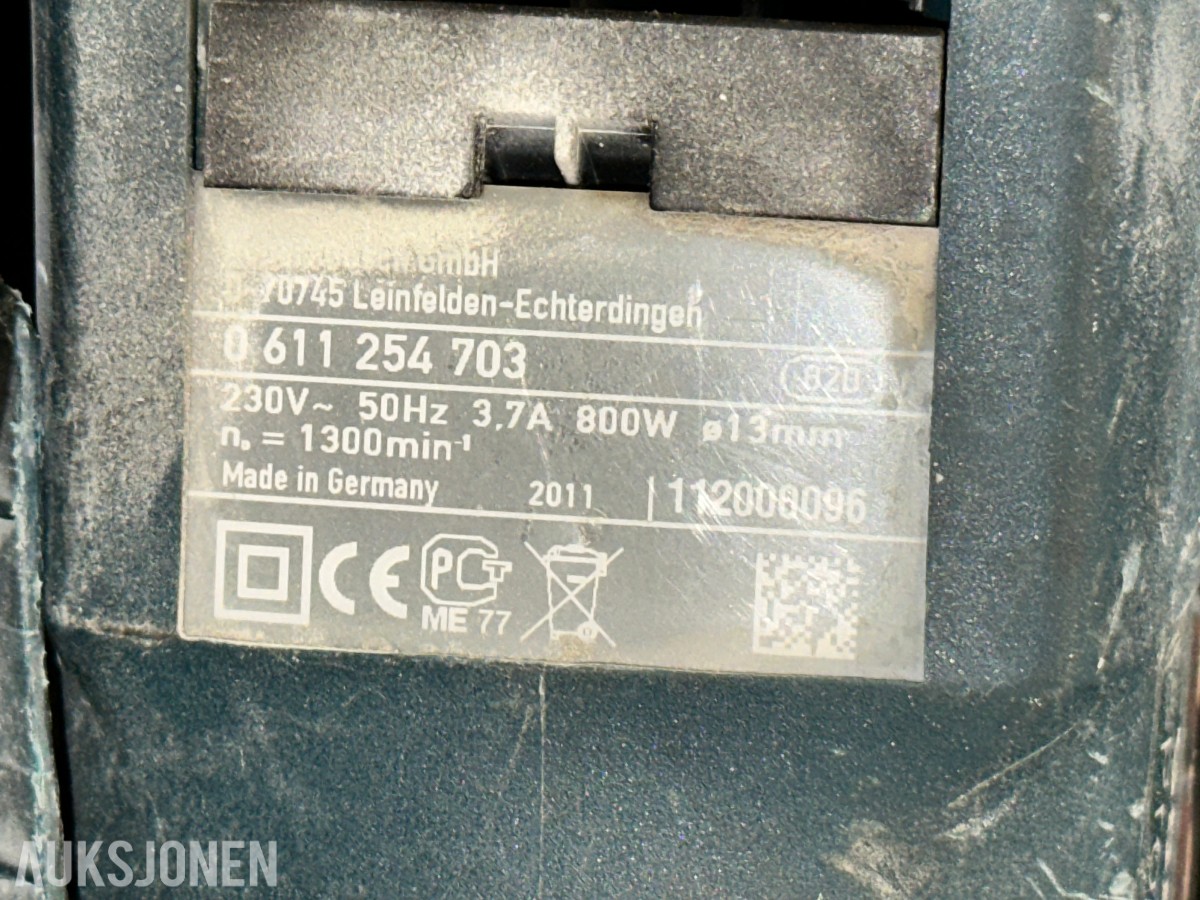Hilti, Bosch, Panasonic, Kress - diverse elektroverktøy
